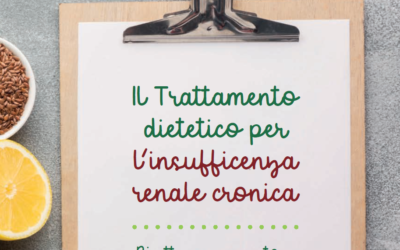 Il dietista renale e la dieta ipoproteica alleati nella terapia della malattia renale cronica